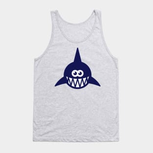 Fish Showing Teeth (Shark / Predator / Carnivore / 2C) Tank Top